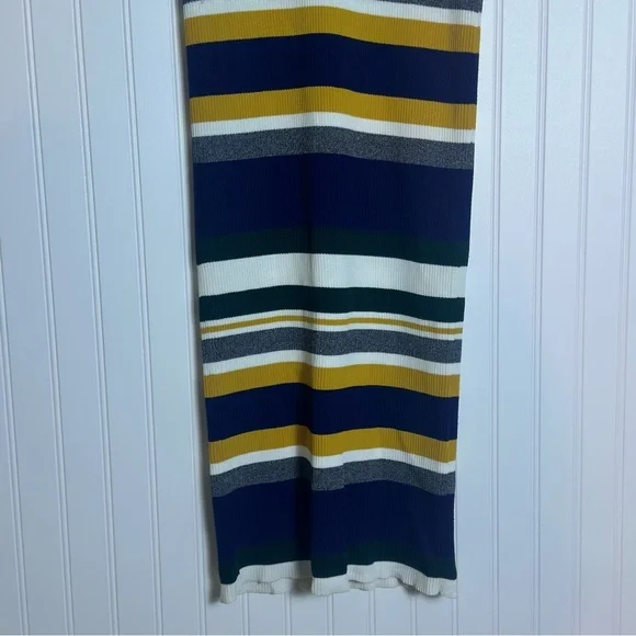 Anthropologie Callahan striped maxi skirt size M business casual convertible - Picture 9 of 12
